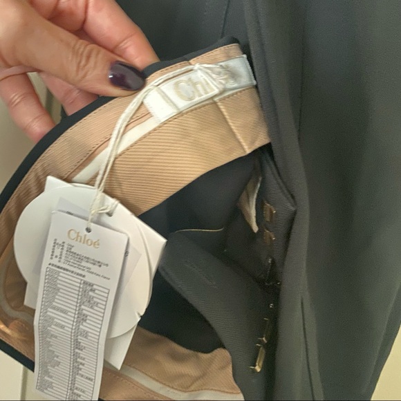 Chloe Black Dress Pants Size 2 - Picture 4 of 8